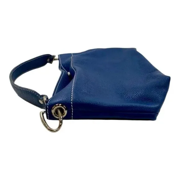 Italian Artisan Leather Shoulder Bag • Y2K Era • Made in Italy - Picture 8 of 9